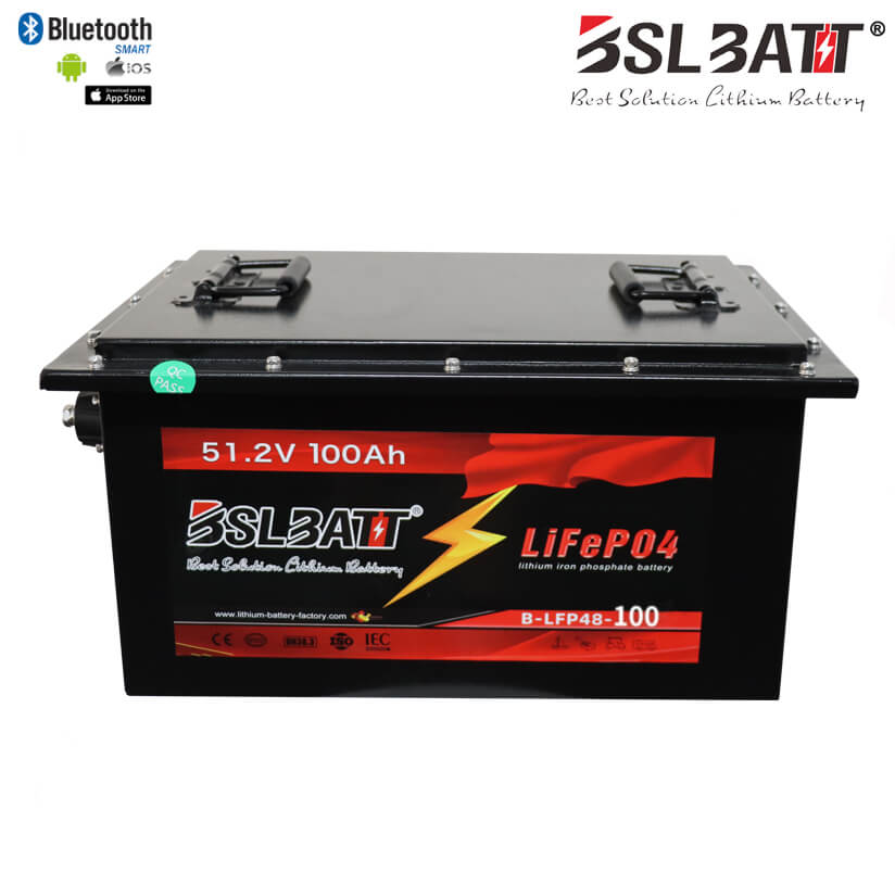 BSLBATT 48V 100Ah Lithium Ion Golf Cart Battery