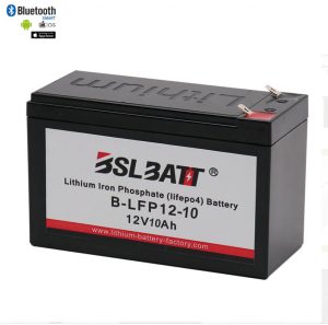 Batterie au lithium rechargeable 12 volts - 12 V 10 Ah - LiFEPO4