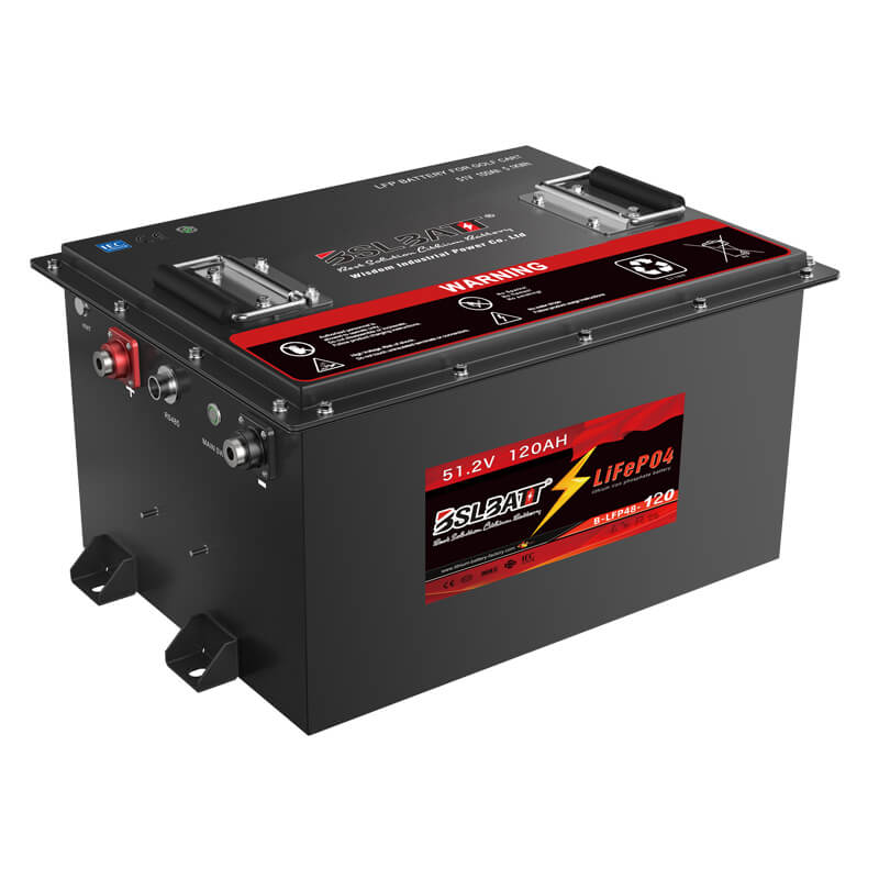 Batteries de voiturette de golf au lithium-ion 48V 120AH | Remplacement du contrat de niveau de service