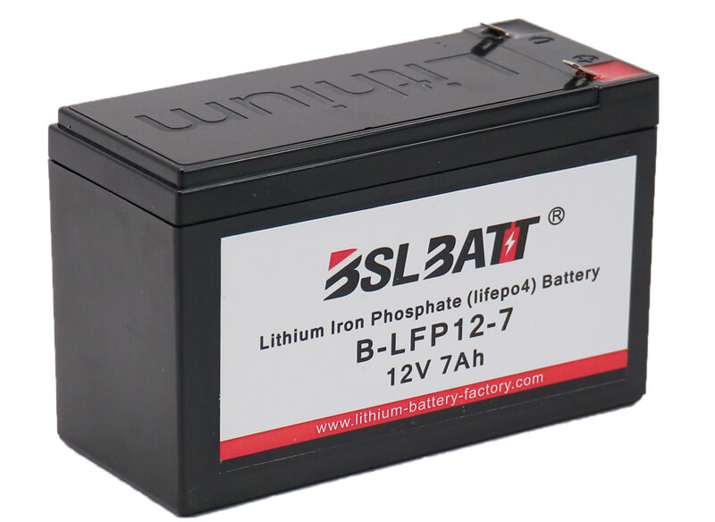 12V 7AH lithium battery