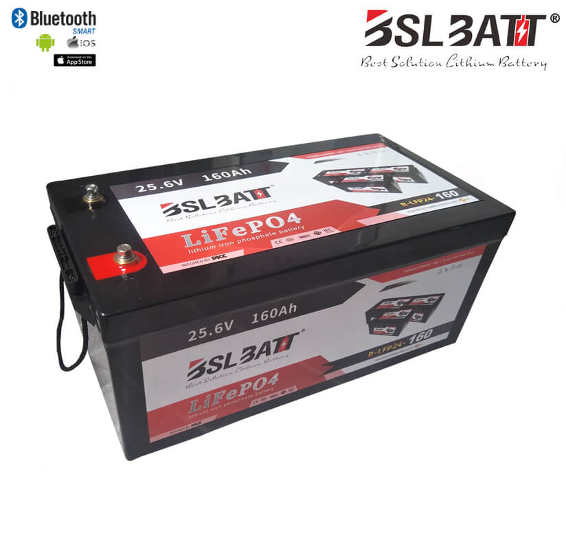 24V 100Ah litiumbatteripakke (LFP)