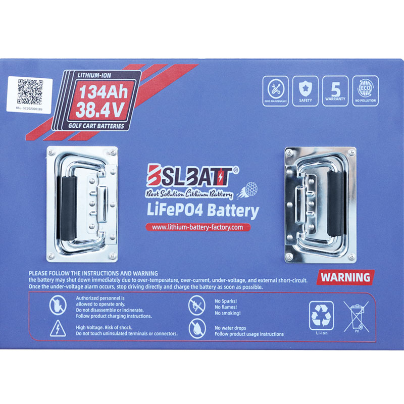 48V 134AH Lithium-Ion Golf Cart Batteries | SLA Replacement