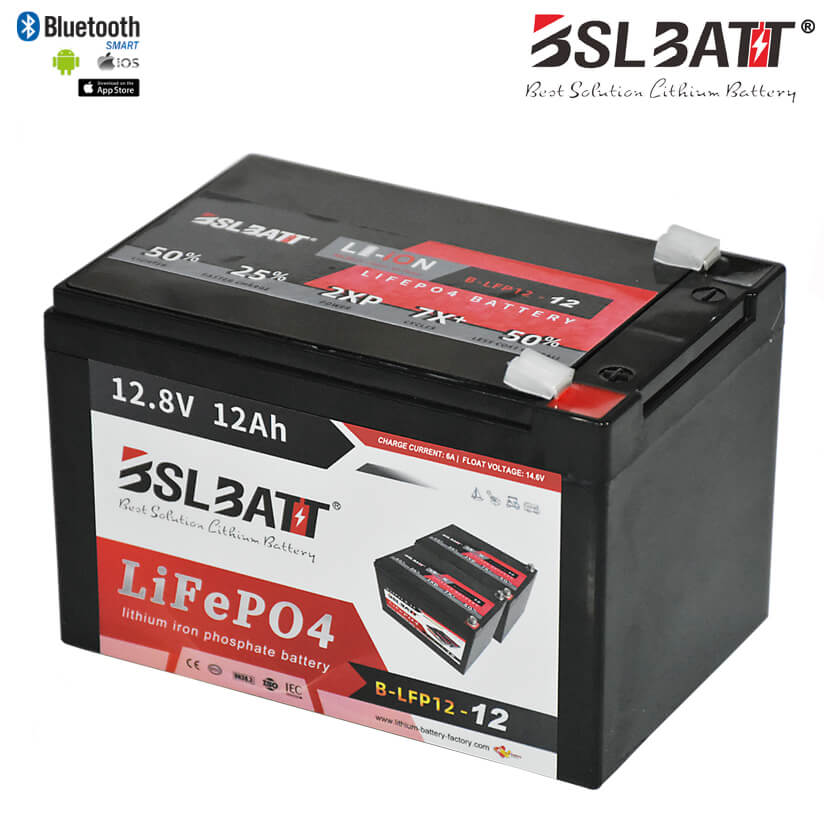 BSLBATT 12V 12Ah Lithium Ion Battery