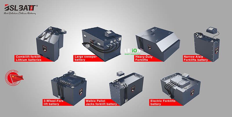 BSLBATT® 48V Lithium-Ion Forklift Battery