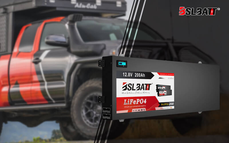 Pourquoi la batterie au lithium mince BSLBATT 12V devrait alimenter votre camping-car