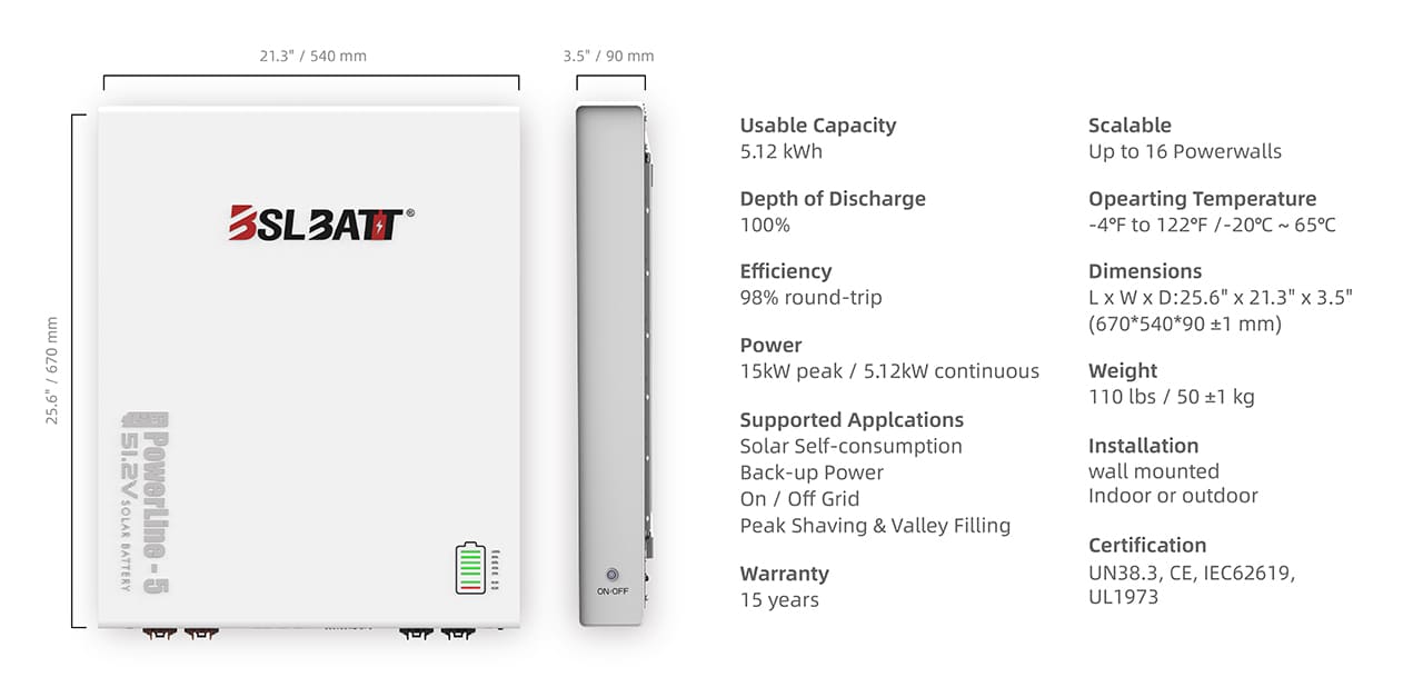 5 kwh lithium ion battery price