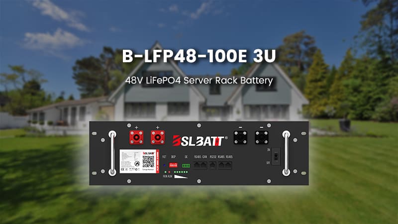 48V LiFePO4 Server Rack Battery