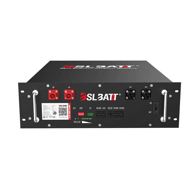 48V LiFePO4 Server Rack Battery 100Ah 5.12kWh