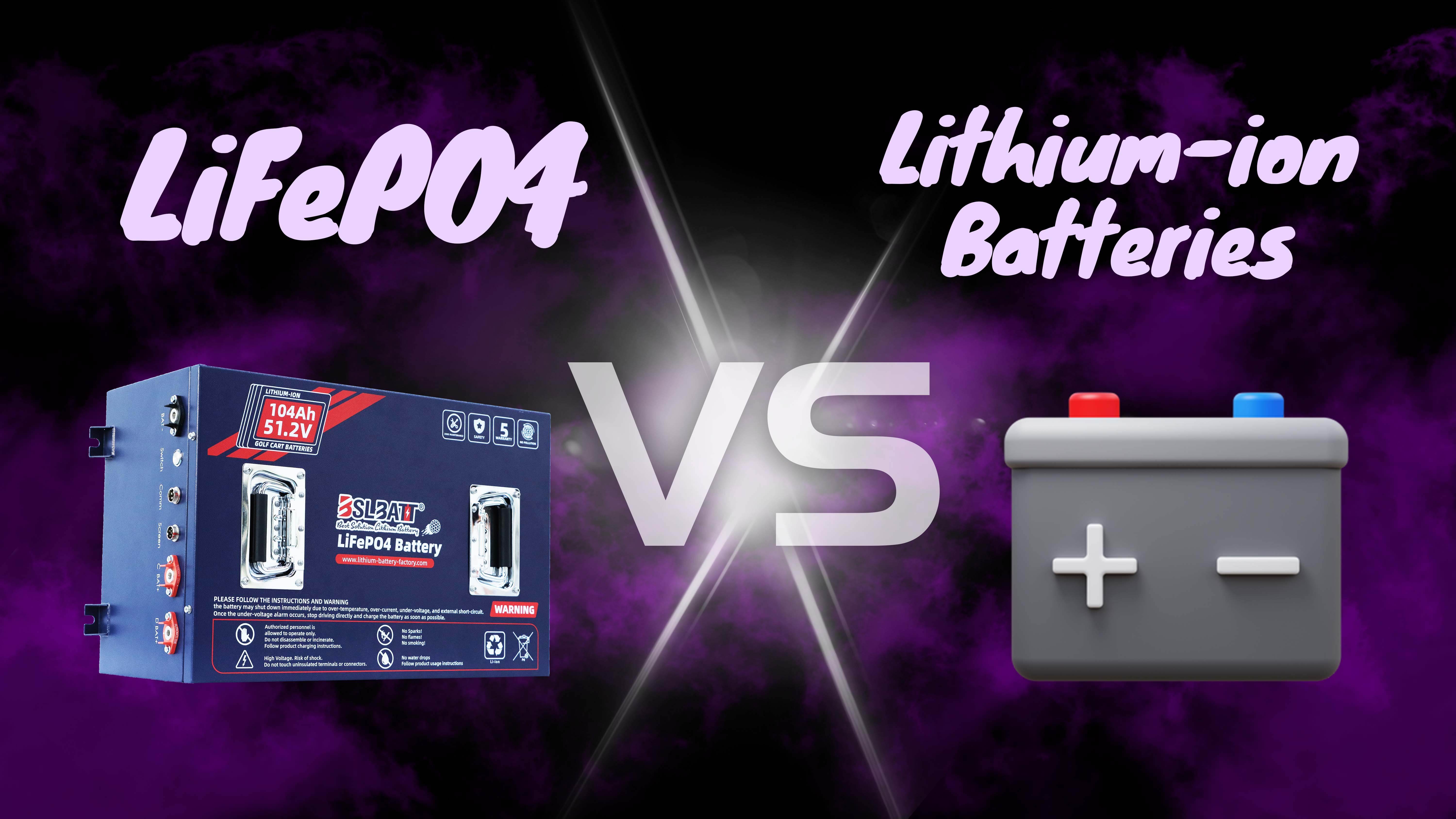 Choosing the Best Battery: A Comparison of LiFePO4 and Lithium-Ion