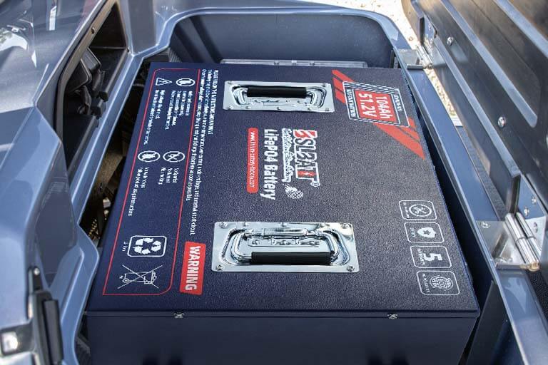 48V lithium golf cart battery install