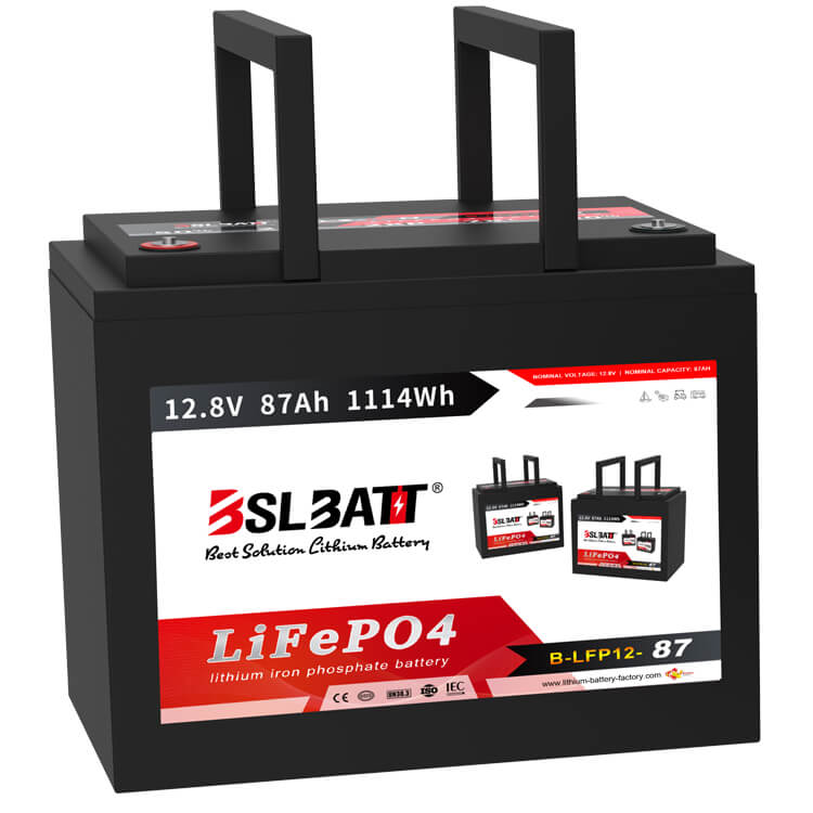 12V 87AH Lithium Ion Battery Pack（LFP）