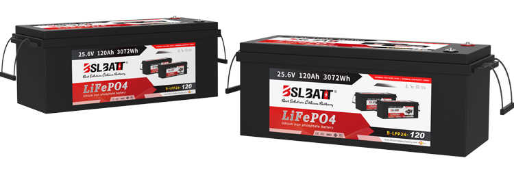 24V 120Ah lithium ion battery