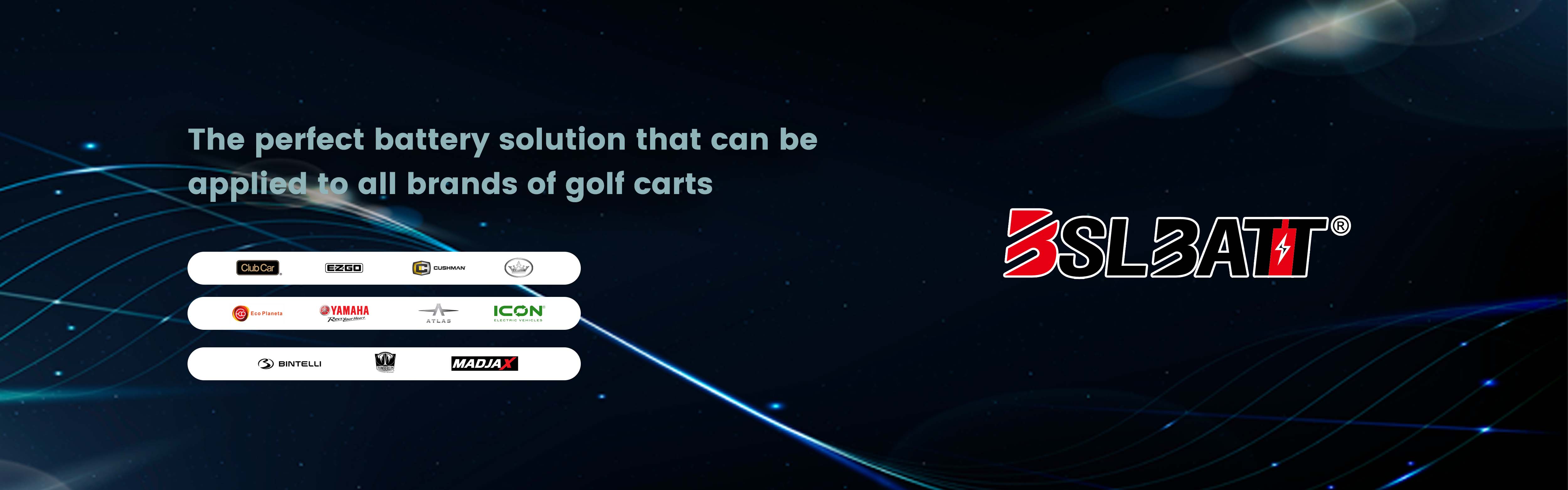 BSLBATT Lifepo4 Compatible Golf Cart Brands